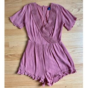 Mauve XS Romper